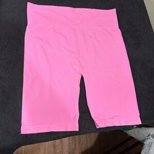 Vibrant Pink Women's Bike Shorts